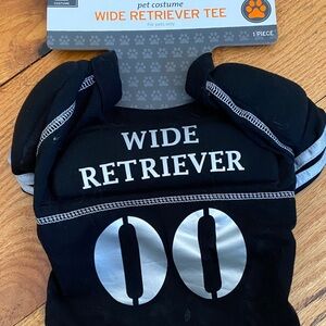 Pet costume small Halloween football Sunday wide retriever 00